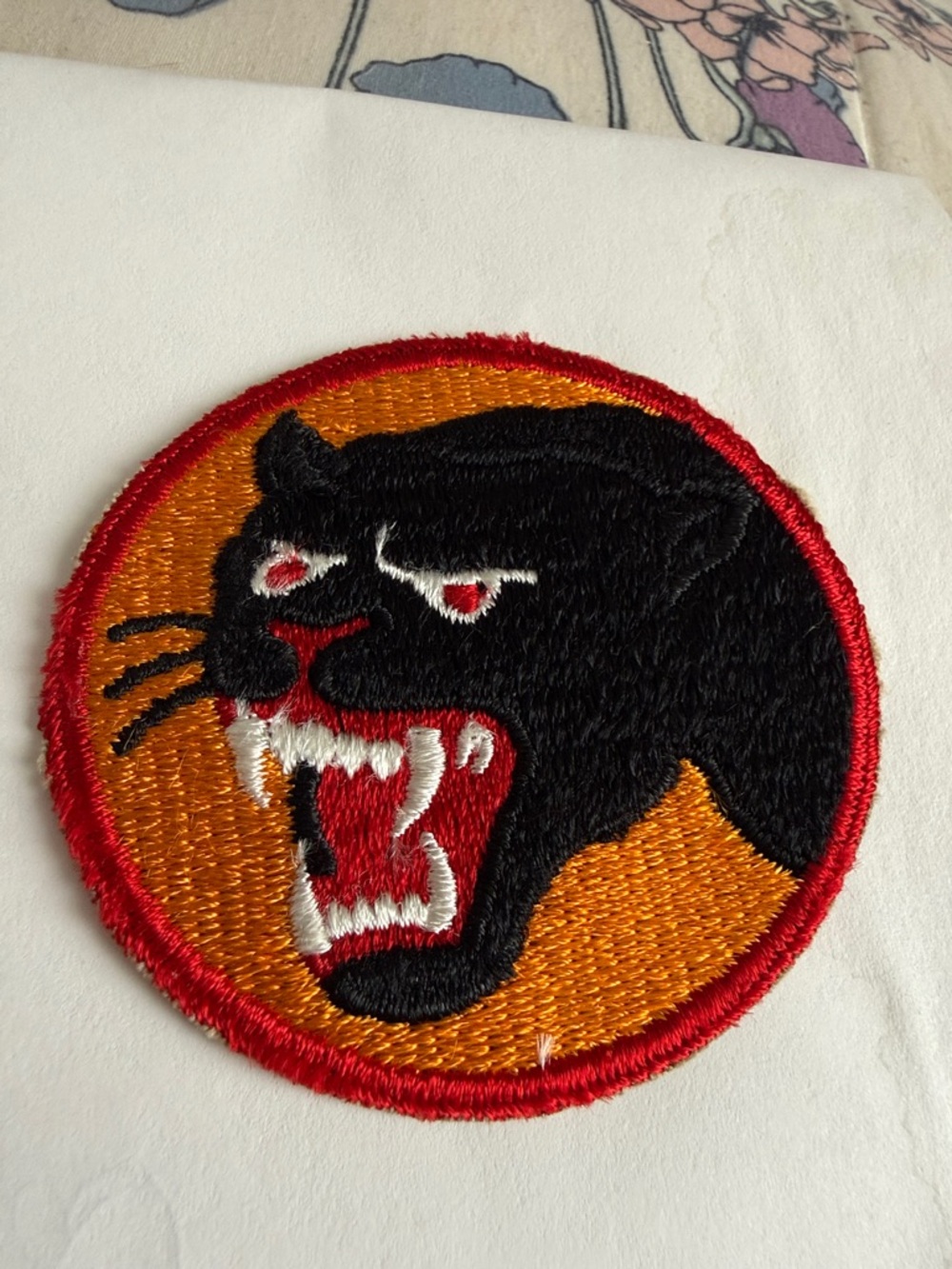 US Army 66th Infantry Division Black Panther Patch